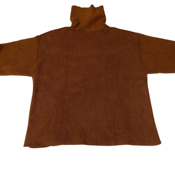 Free People Turtleneck Sweater Oversized Women's Size Small - Picture 4 of 9